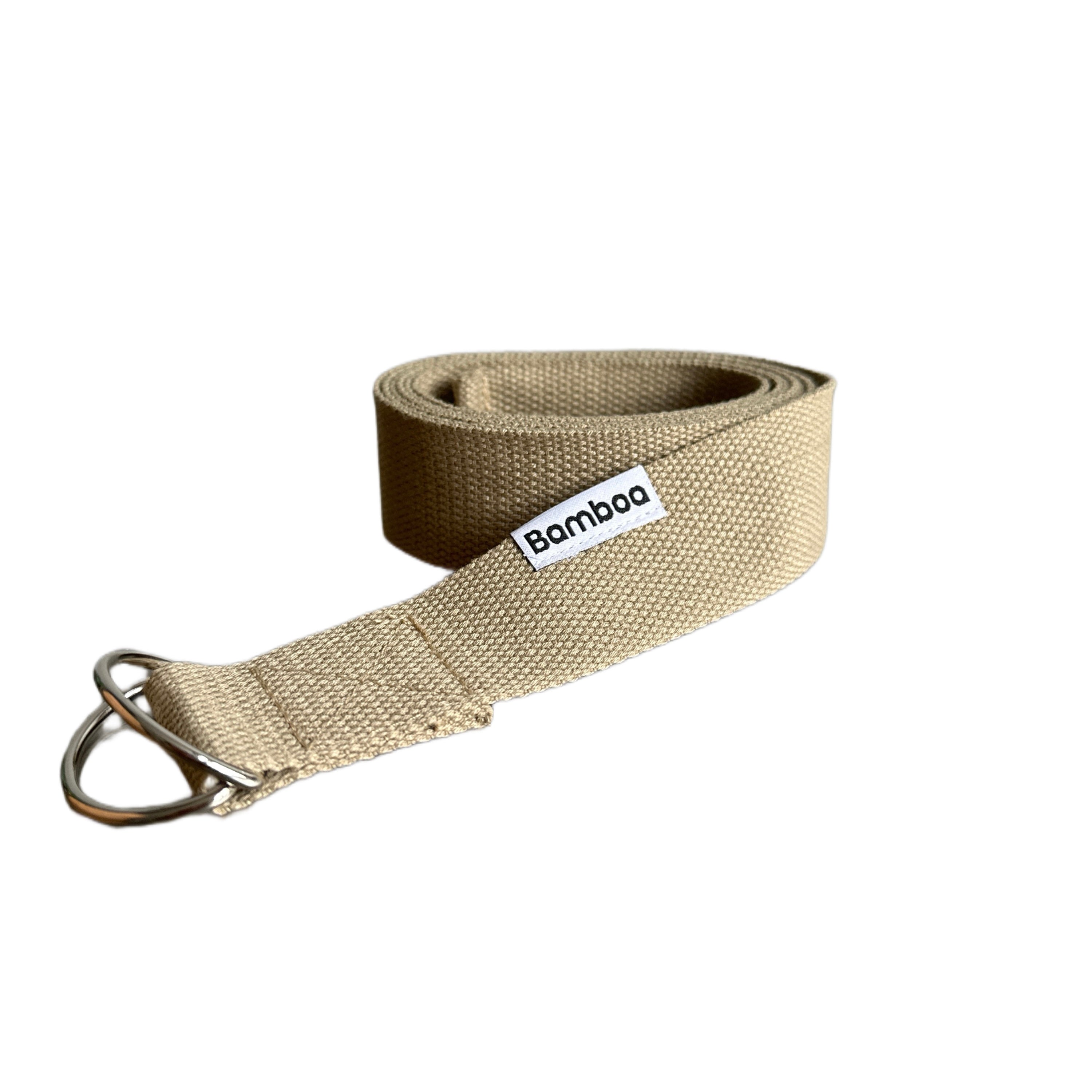 Bamboa Yoga Strap Beige