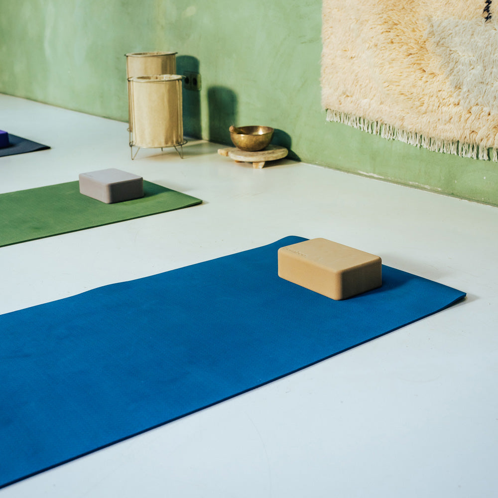 Bamboa Set de blocs de yoga Sable Beige Mousse