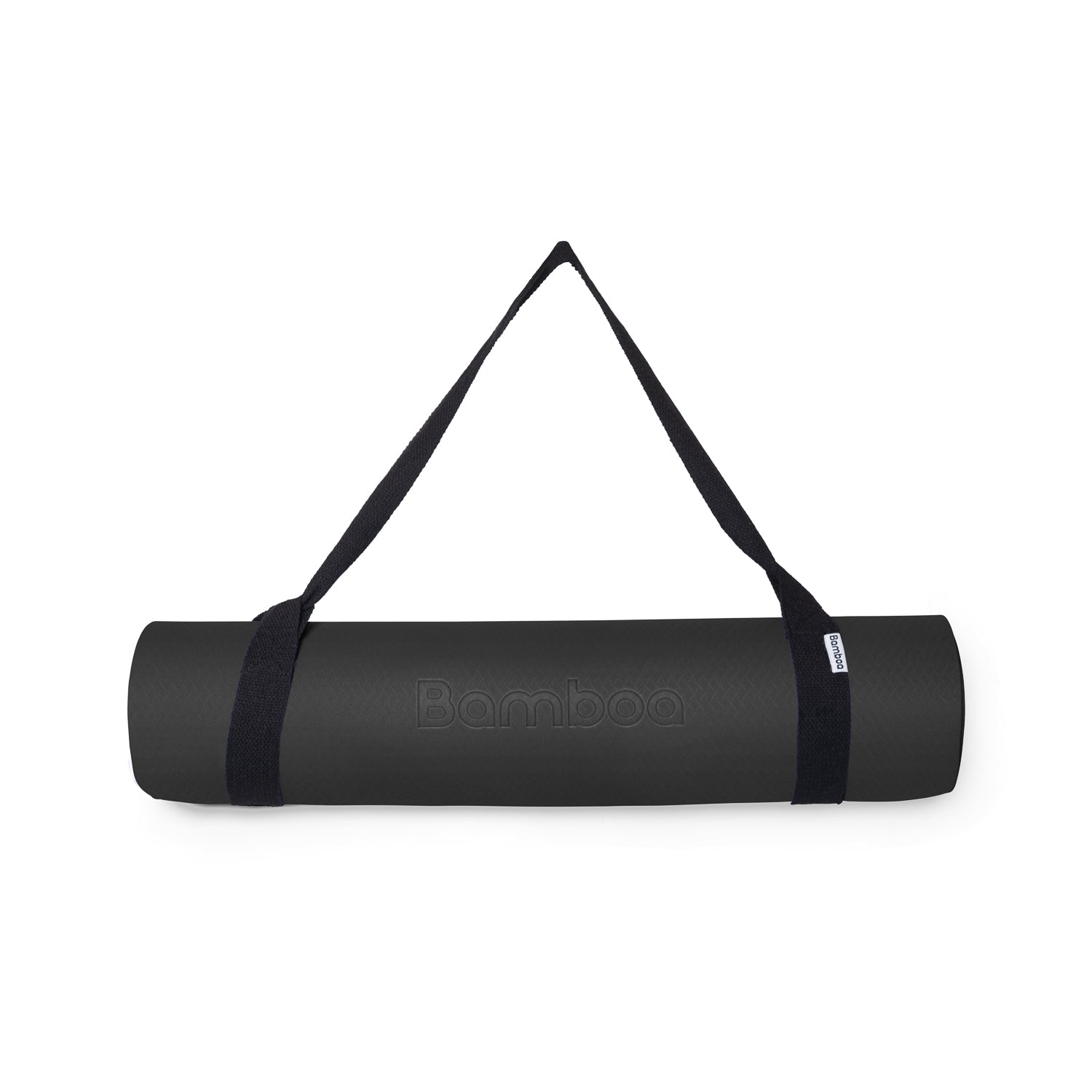 Bamboa Yoga Mat Black Foam 6mm