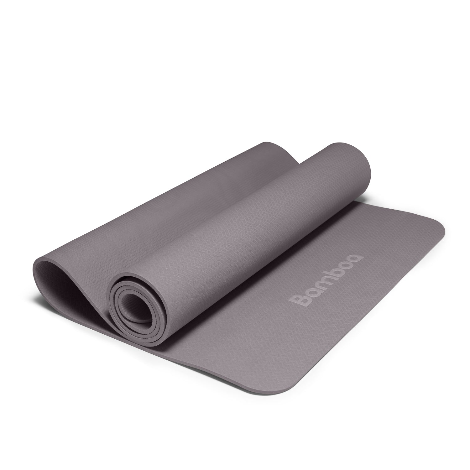 Bamboa Tapis de Yoga Mousse Gris 6mm