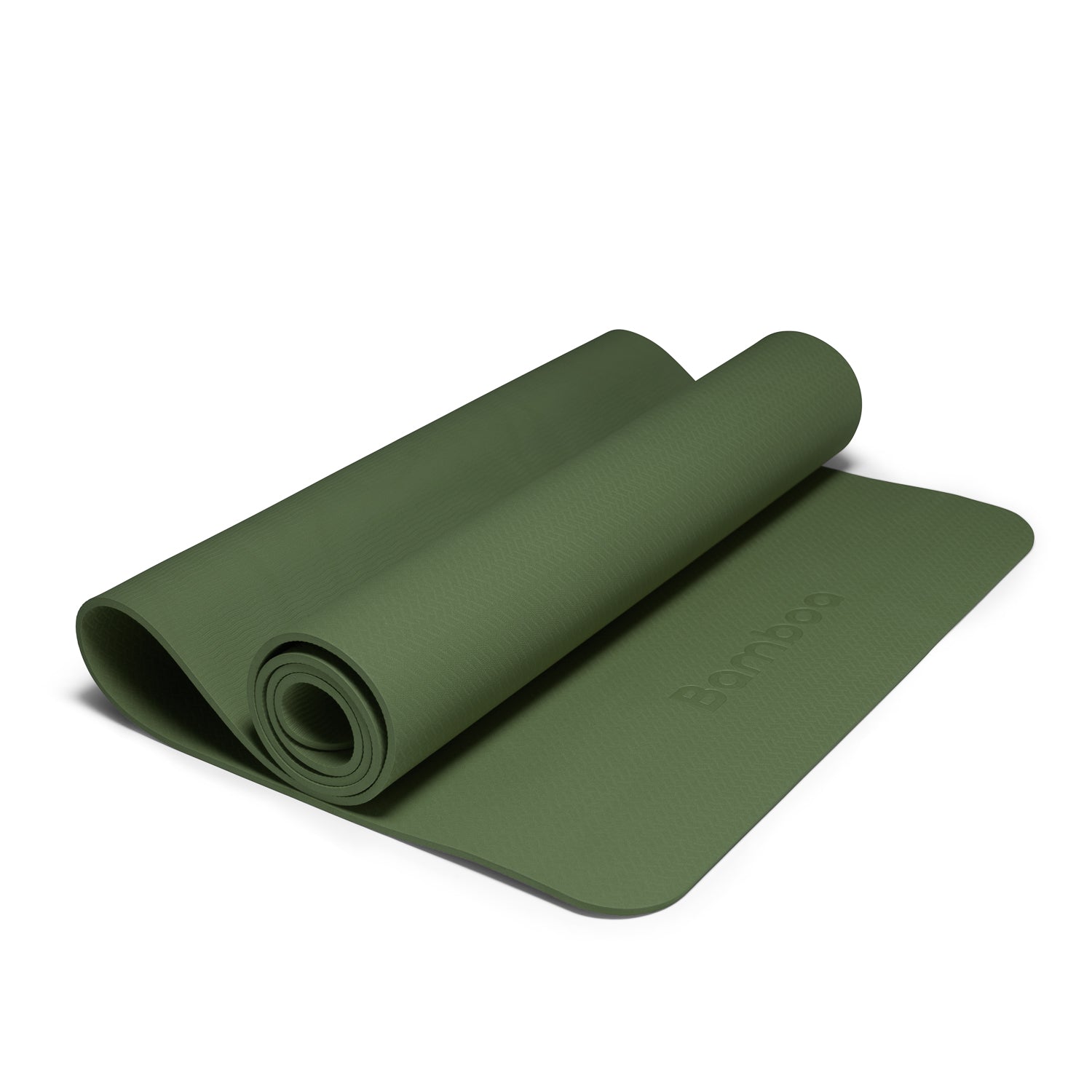 Bamboa Yoga Mat Green Foam 6mm